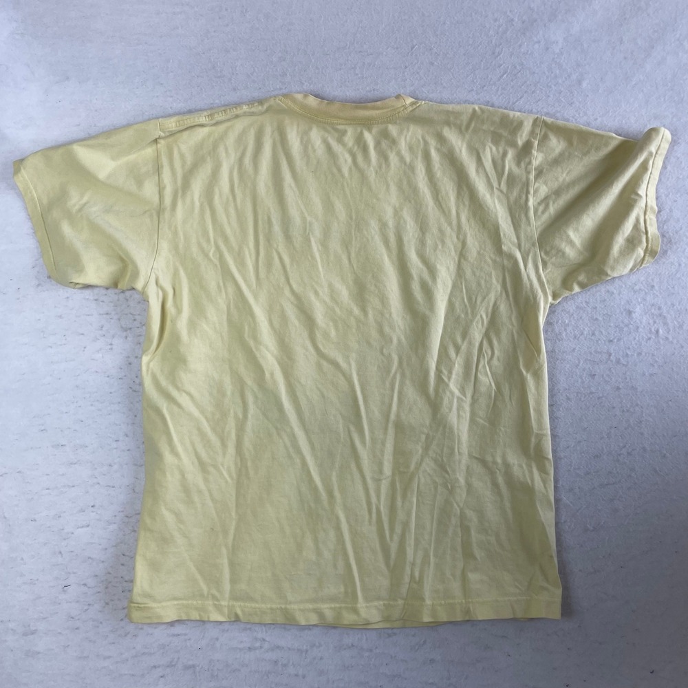 Senor Frog's Graphic T-Shirt Mens XL‎ Yellow Rasta Frog Distressed Vintage Style - Picture 3 of 10
